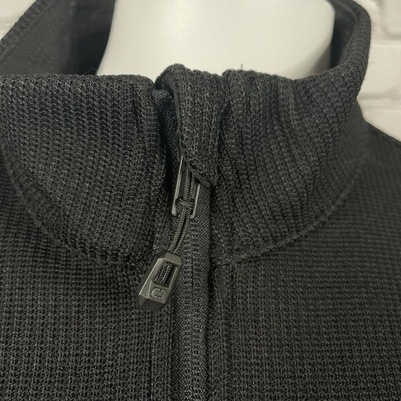 OGIO Womens Medium Full Zip Knit Jacket Black Trilogy At Vistancia Logo - Picture 4 of 10